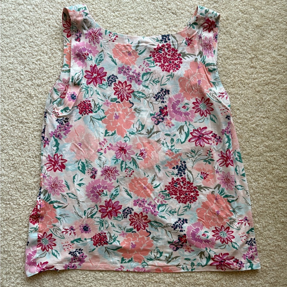 Loft Tank Top Floral - Picture 3 of 3